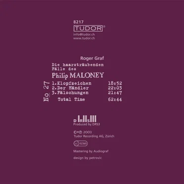 Die haarsträubenden Fälle des Philip Maloney, N° 27 by Roger Graf - album cover