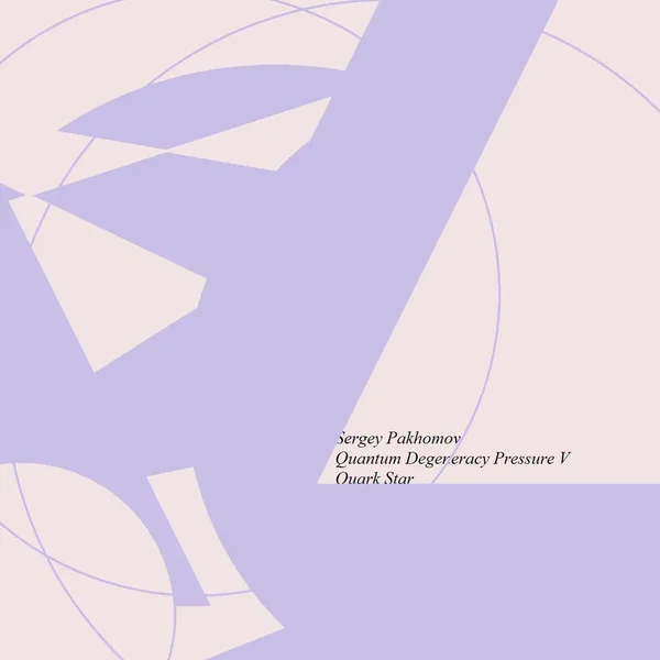 Quantum Degeneracy Pressure V. Quark Star