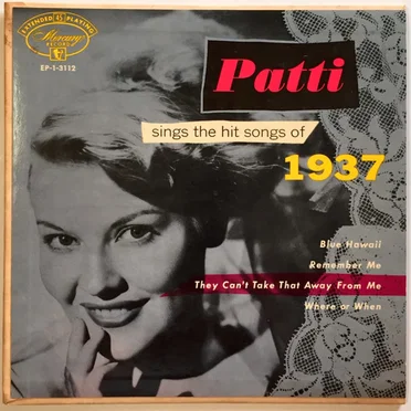 Patti Sings the Hit Songs of 1937