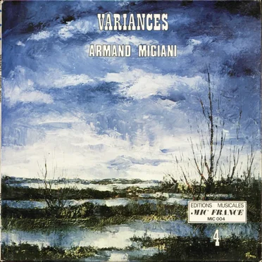 Variances by Armand Migiani - album cover