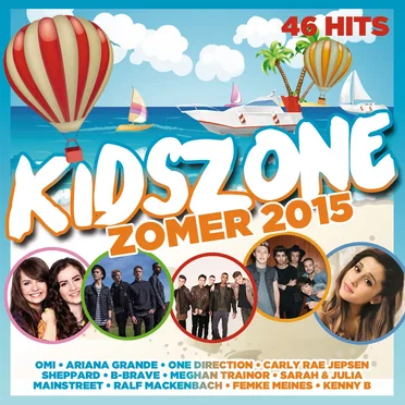 Kidszone Zomer 2015 by Various Artists - album cover
