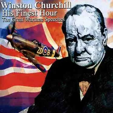 His Finest Hour by Winston Churchill - album cover