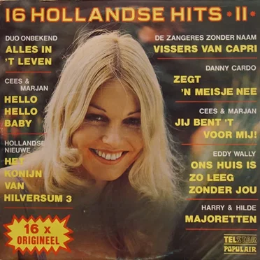 16 Hollandse hits, *11* by Various Artists - album cover