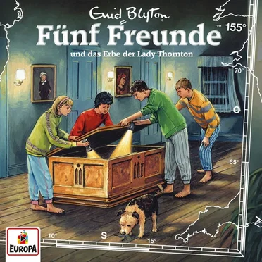 Fünf Freunde, Episode 155: und das Erbe der Lady Thornton by Enid Blyton - album cover
