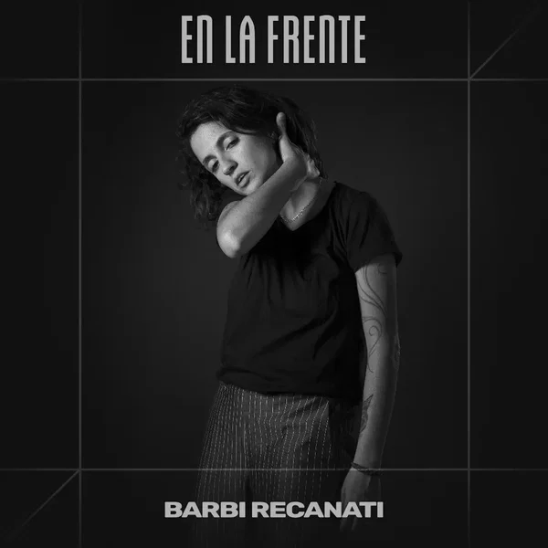 En la frente