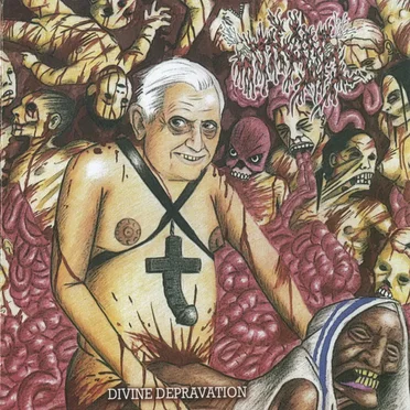 Divine Depravation by Urtikaria Anal - album cover