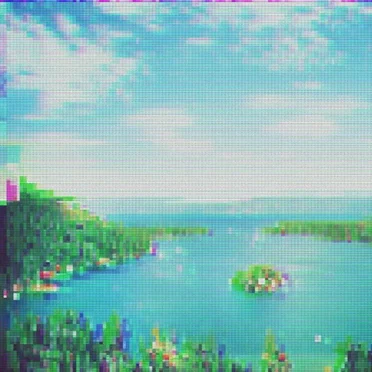 river-lake convergence