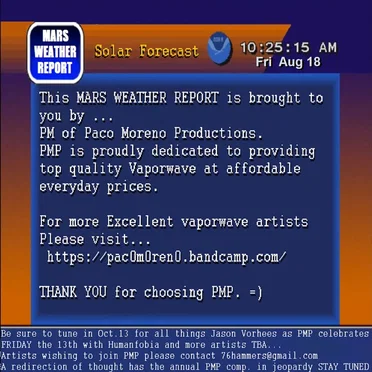 Mars Weather Report