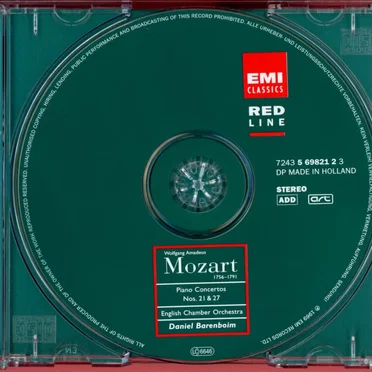 Piano Concertos Nos. 21, 27