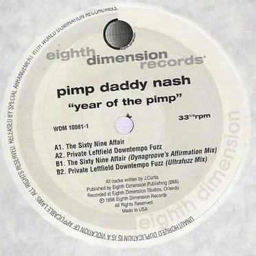 Year of the Pimp by Pimp Daddy Nash - album cover