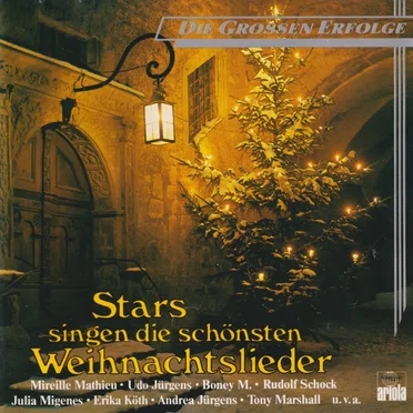Stars singen die schönsten Weihnachtslieder by Various Artists - album cover