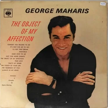 The Object of My Affection by George Maharis - album cover