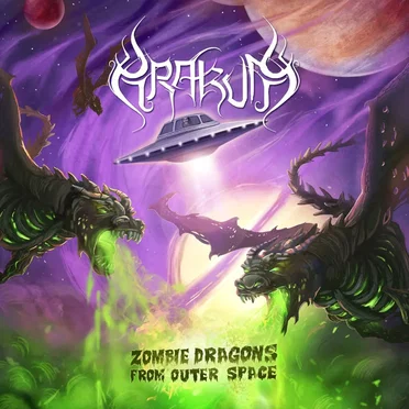 Zombie Dragons from Outer Space by Drakum - album cover