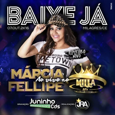 Ao vivo no Milla Mix by Márcia Fellipe - album cover