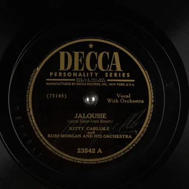 Jalousie / Beat Out Dat Rhythm on a Drum