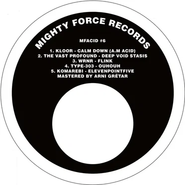 MF ACID #6 by Various Artists - album cover