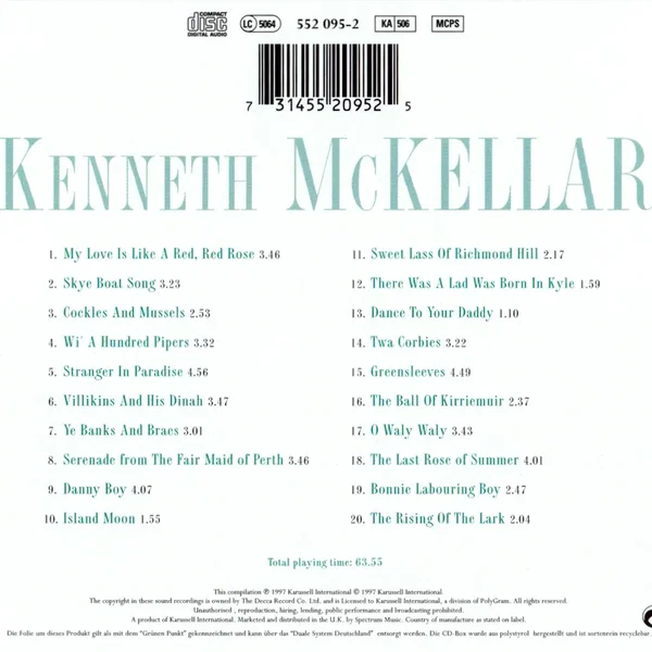 The Very Best Of Kenneth McKellar