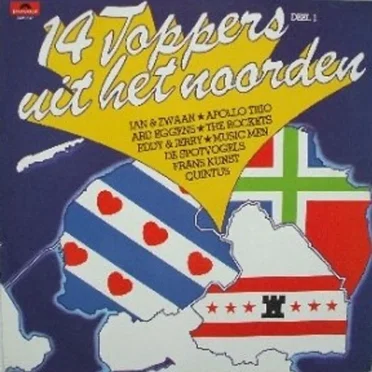 14 toppers uit het noorden, deel 1 by Various Artists - album cover