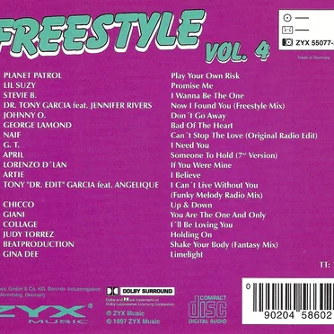 Freestyle, Volume 4 by Various Artists - album cover
