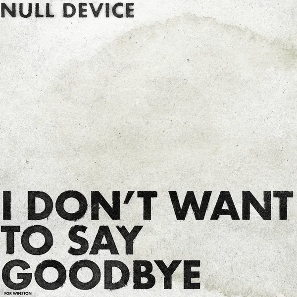 I Don't Want to Say Goodbye