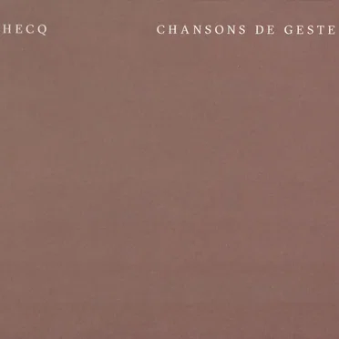 Chansons de geste