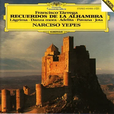 Recuerdos de la Alhambra / Lágrima / Danza mora / Adelita / Pavana / Jota