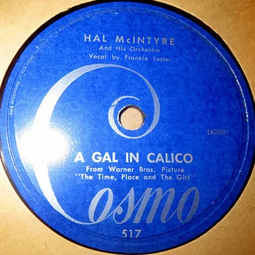 Time on My Hands, Under a Blanket of Blue / A Gal in Calico