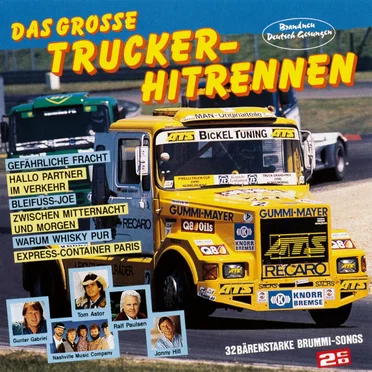 Das grosse Trucker-Hitrennen: 32 bärenstarke Brummi-Songs by Various Artists - album cover