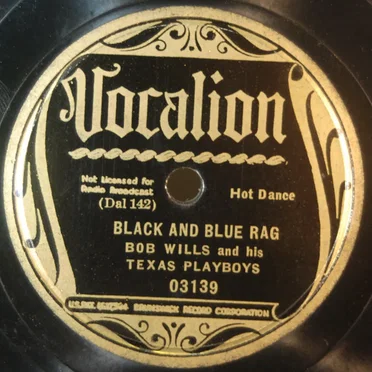 Black and Blue Rag / Sitting on Top of the World