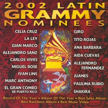 2002 Latin Grammy Nominees by Various Artists - album cover