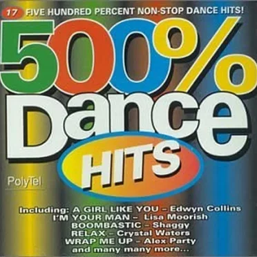 500% Dance Hits by Various Artists - album cover
