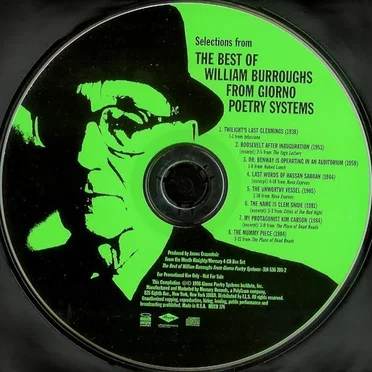 Selections From the Best of William Burroughs From Giorno Poetry Systems by William S. Burroughs - album cover