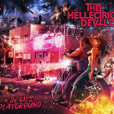 The Devilz Playground by The Hellectric Devilz - album cover