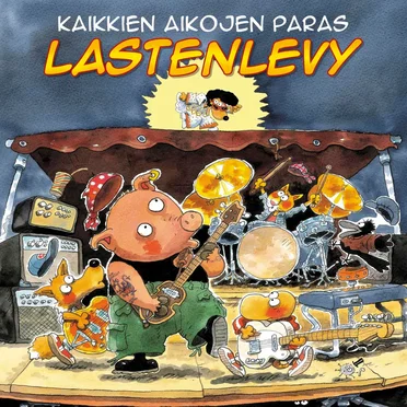 Kaikkien aikojen paras lastenlevy by Various Artists - album cover