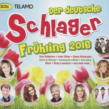 Der Deutsche Schlager Frühling 2016 by Various Artists - album cover