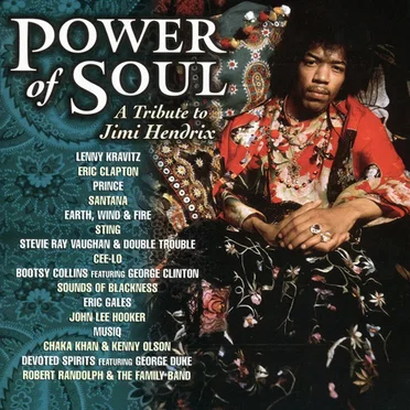 Power of Soul: A Tribute to Jimi Hendrix by Various Artists - album cover