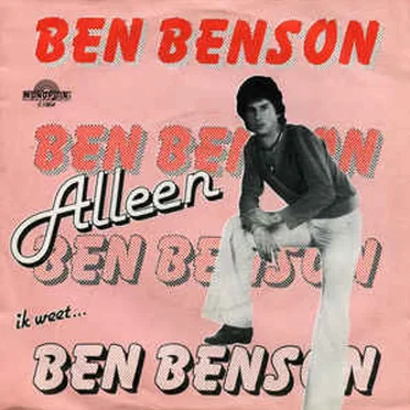 Alleen / Ik weet by Ben Benson - album cover