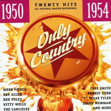 Only Country 1950-1954 by Various Artists - album cover