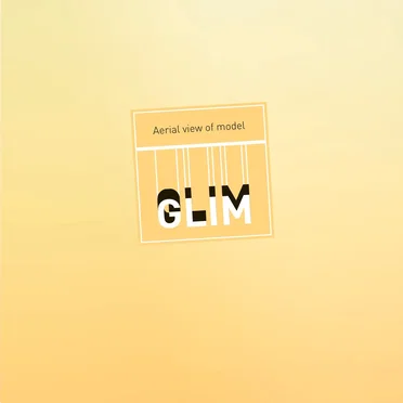 Aerial View of Model by Glim - album cover