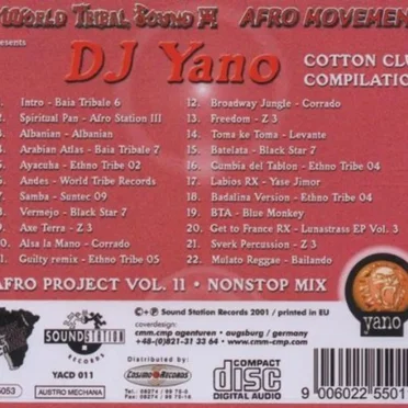 Afro Project Vol.11 by DJ Yano - album cover