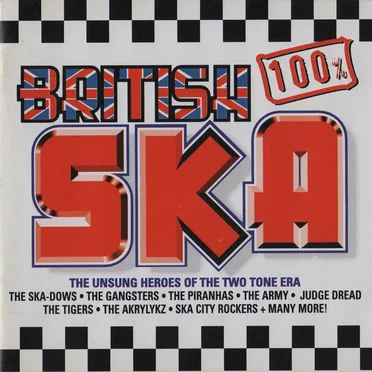 100% British Ska by Various Artists - album cover