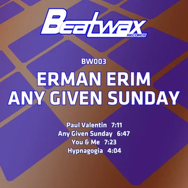 Any Given Sunday by Erman Erim - album cover