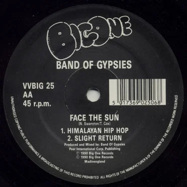Face The Sun by Band Of Gypsies - album cover
