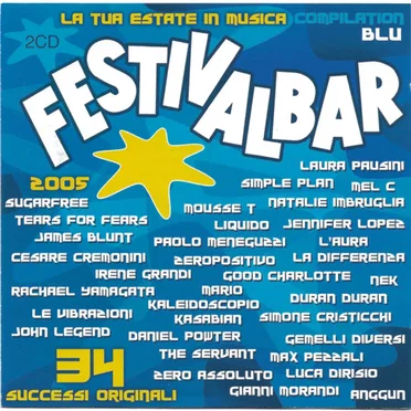 Festivalbar 2005: Compilation blu by Various Artists - album cover