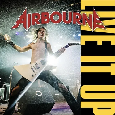 Live It Up by Airbourne - album cover