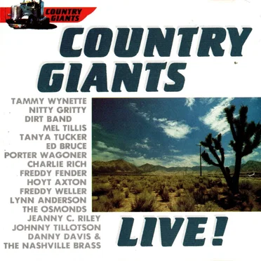 Country Giants Live! by Various Artists - album cover