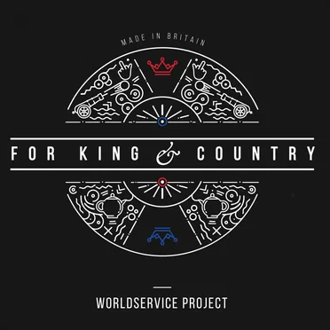For King & Country by WorldService Project - album cover