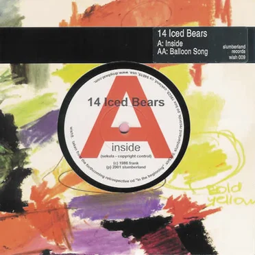 Inside / Balloon Song by 14 Iced Bears - album cover