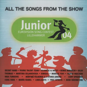 Junior Eurovision Song Contest: Lillehammer 2004 by Various Artists - album cover