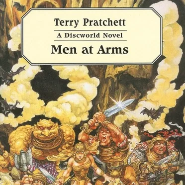 Men at Arms by Terry Pratchett - album cover